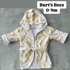 Burt's Bees Baby Yellow Duck BathRobe